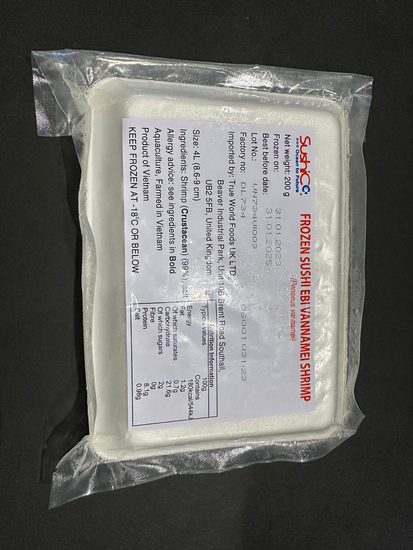 sushi ebi 壽司用熟蝦(30片)