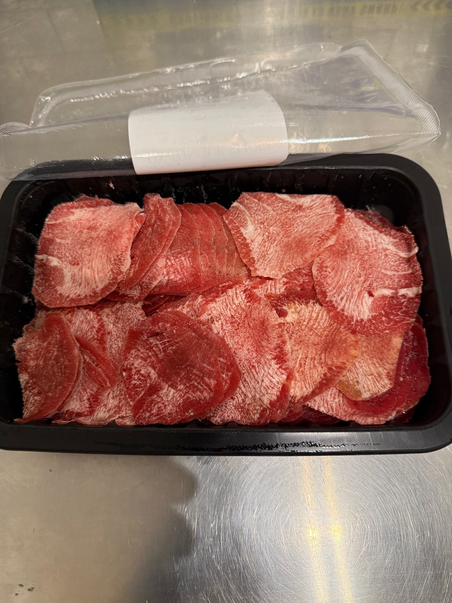 切片牛舌