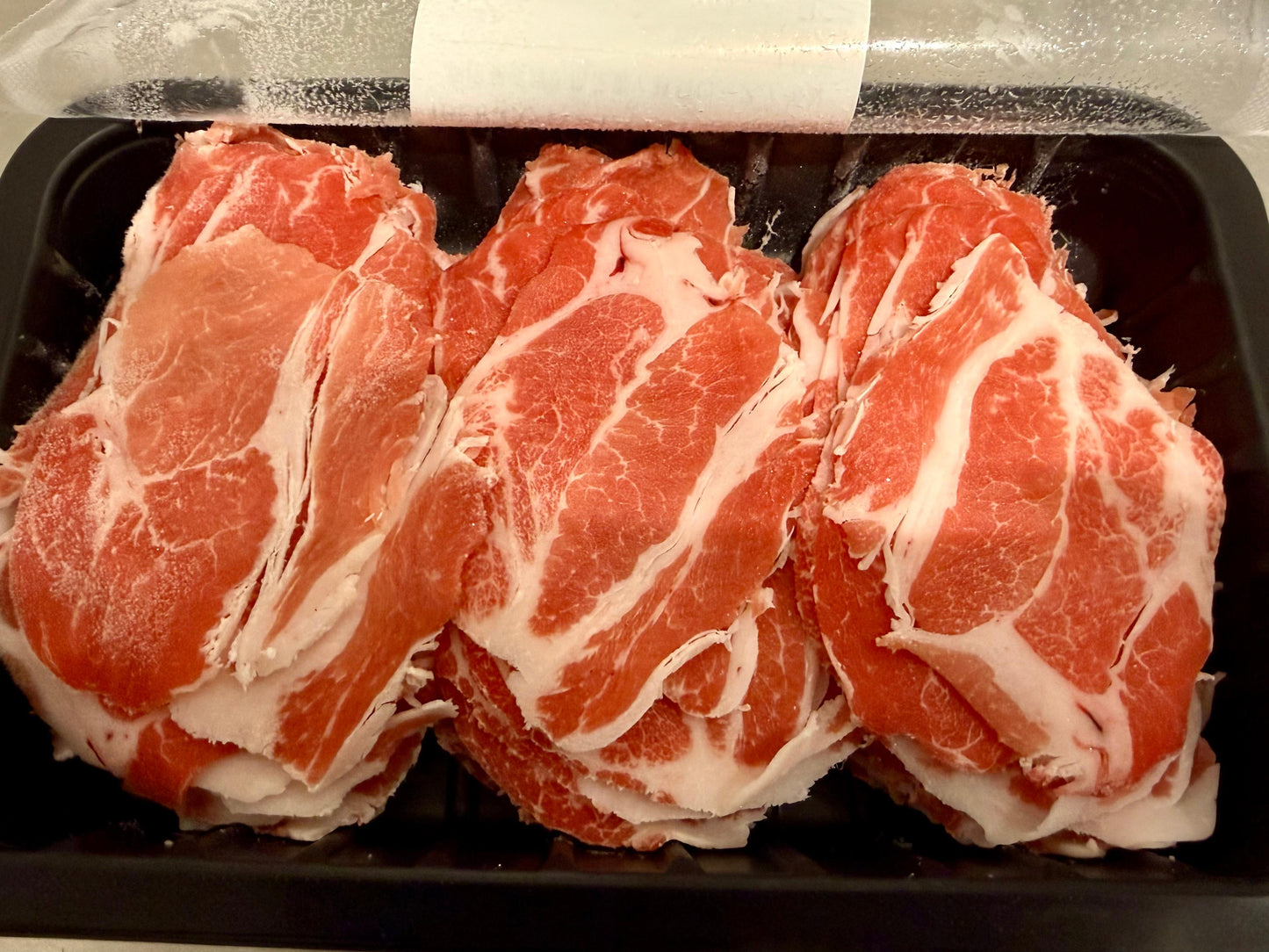 薄切伊比利豬(Pork Collar) 500g