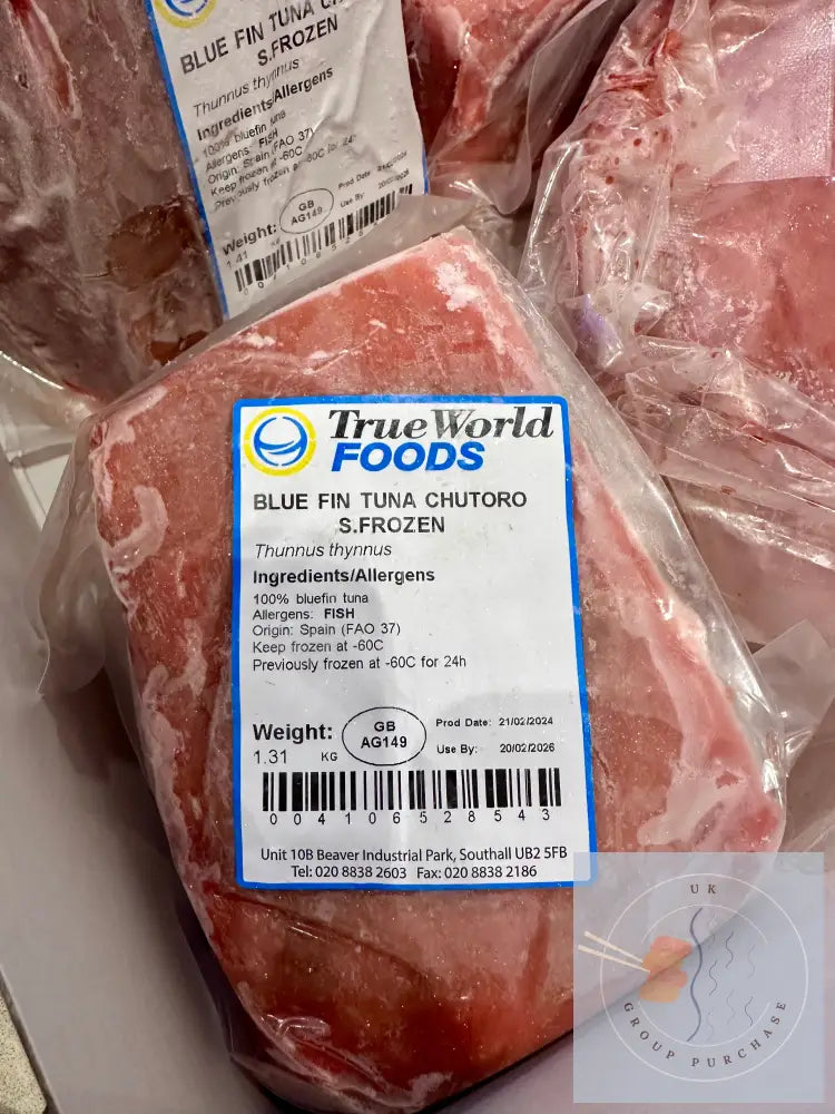 Blue Fin Tuna Toro 藍鰭吞拿魚拖羅(實際金額代定!)