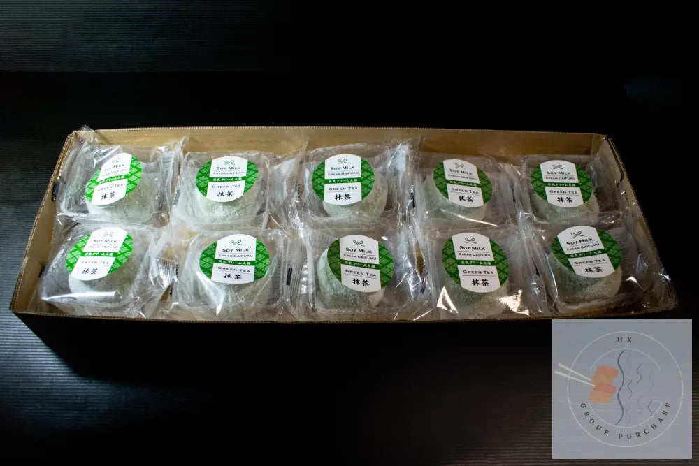 Matcha Soy Cream Daifuku 抹茶大福(10個X60G)