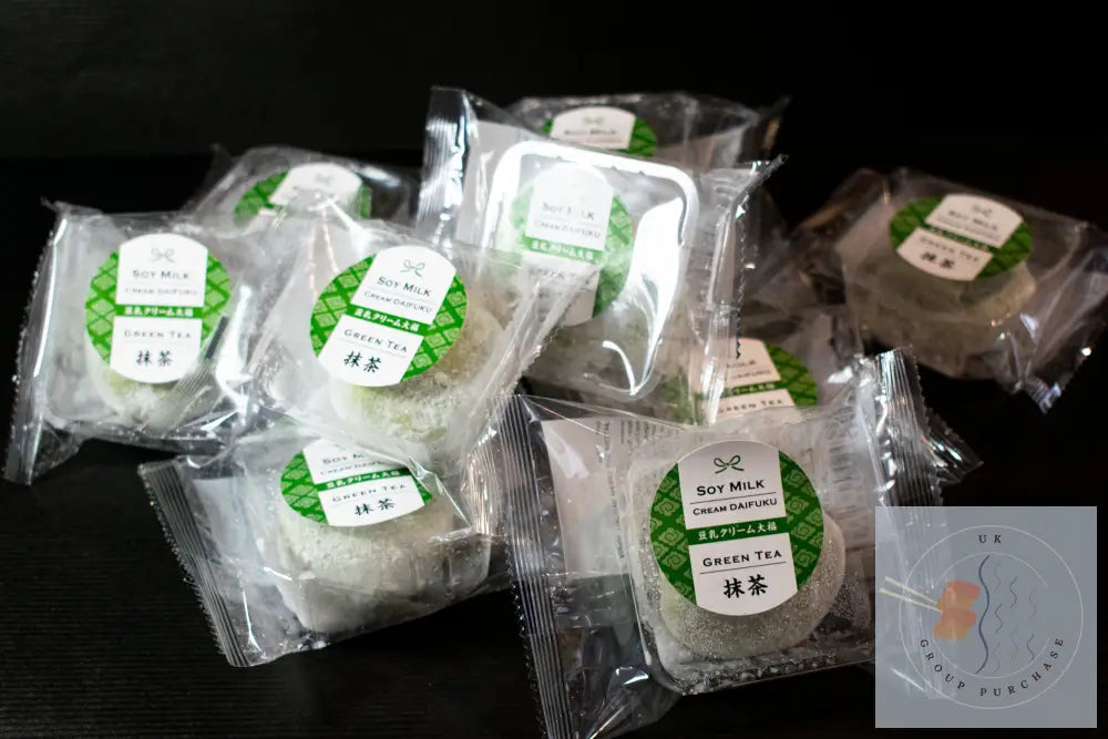 Matcha Soy Cream Daifuku 抹茶大福(10個X60G)