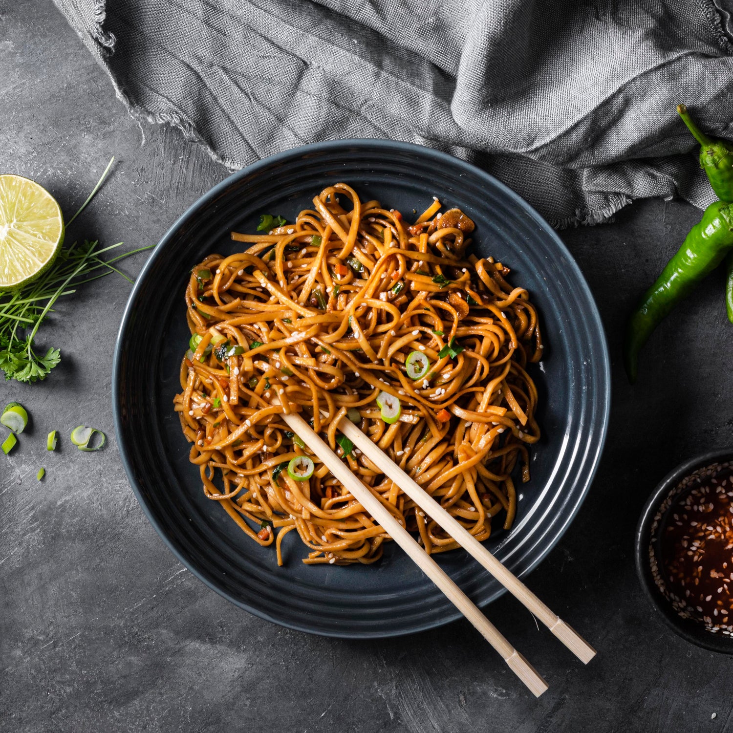 <a href="https://www.freepik.com/free-photo/top-view-delicious-noodles-concept_11381863.htm#fromView=search&page=1&position=1&uuid=0755bd89-7e99-4186-bdad-d41db04b5761">Image by freepik</a>