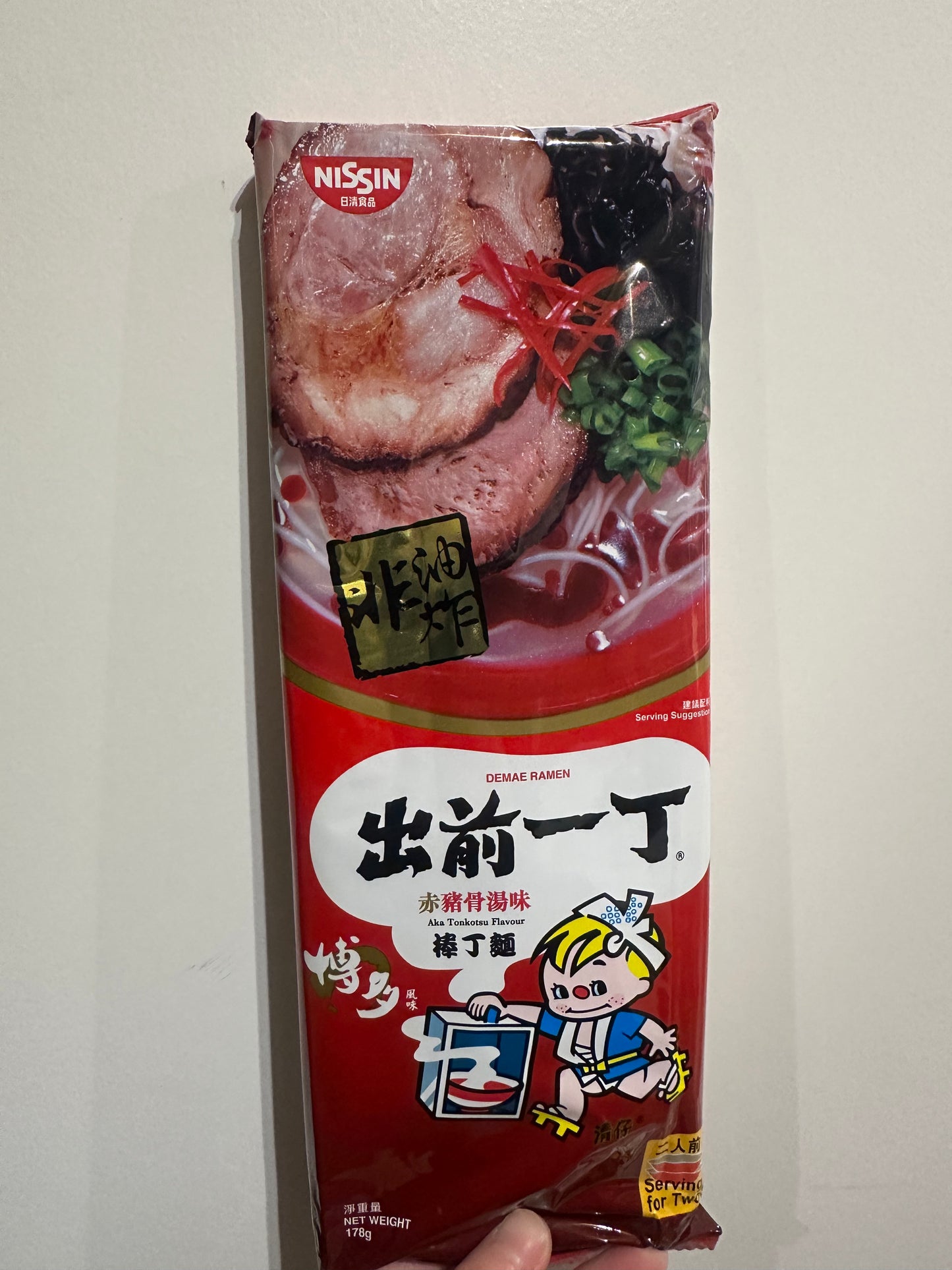 出前一丁捧丁麵
