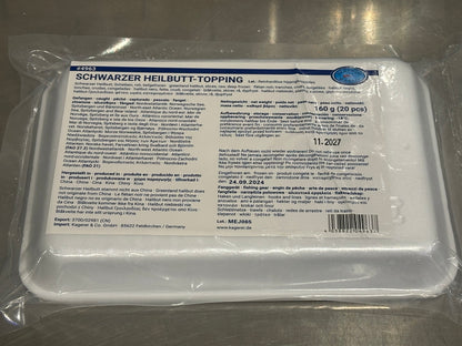 SLICED HALIBUT KAREI 切片左口魚/大比目魚 20PCS 160G