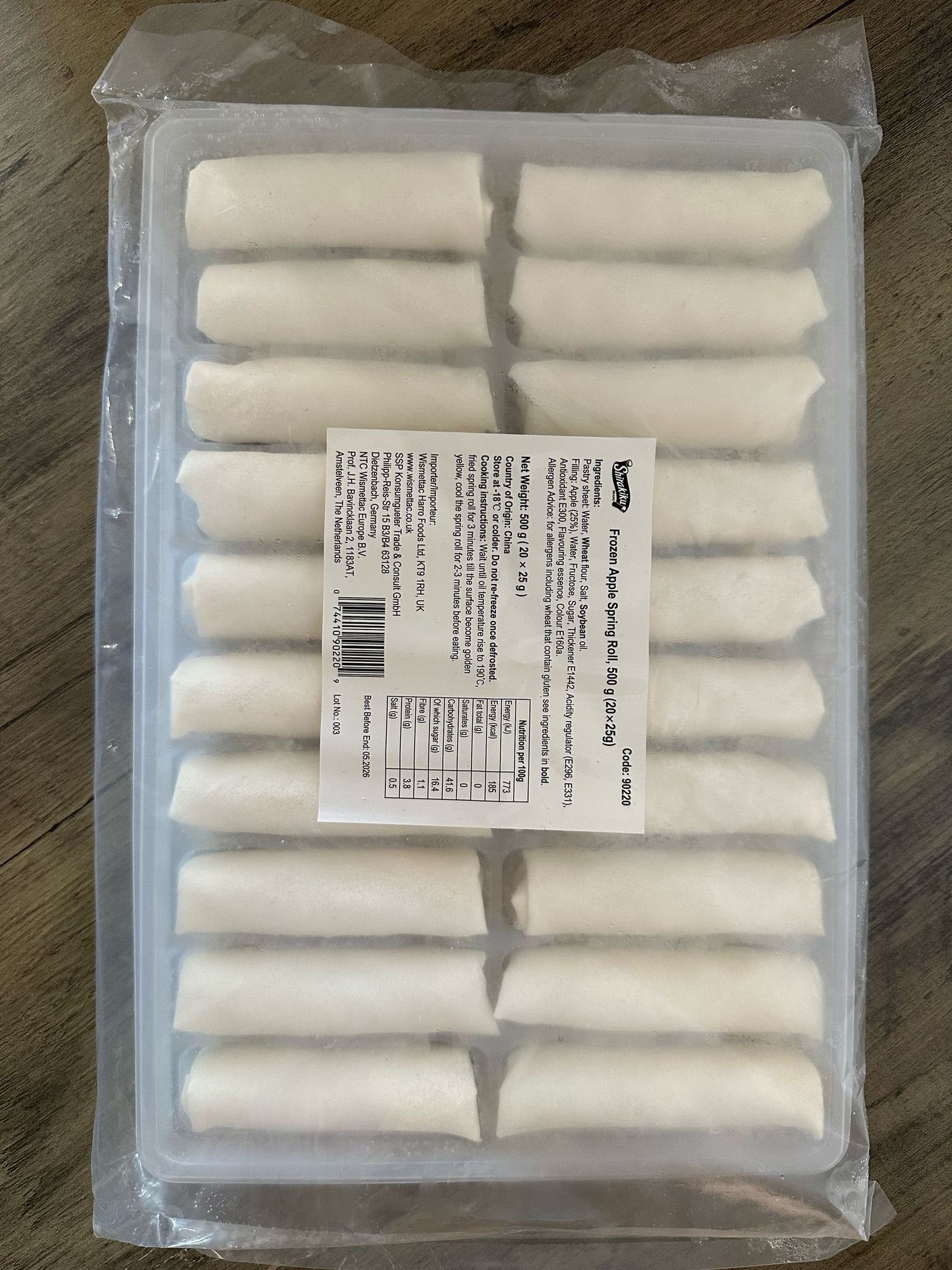 Crispy Spring Roll 炸春卷 20x25g