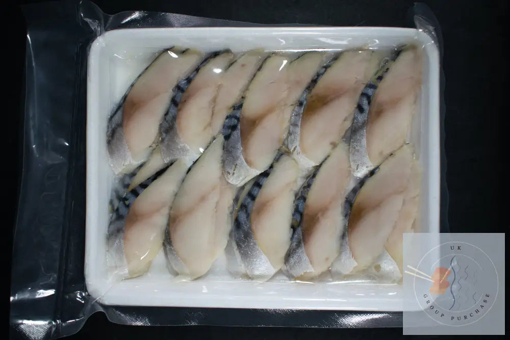 Sliced Shime Saba Frozen 日式鯖魚（20片）